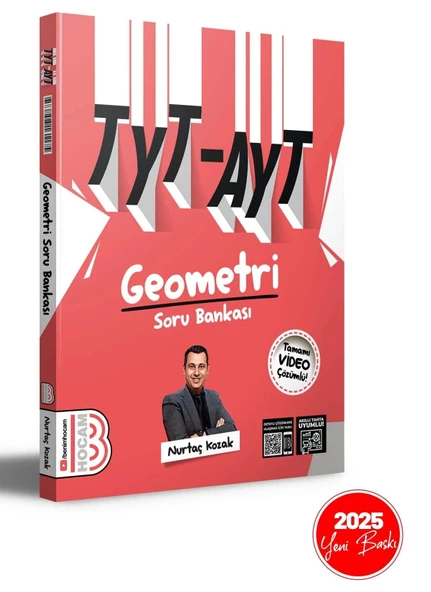 TYT- AYT Geometri Tamamı Video Çözümlü Soru Bankası Benim Hocam Yayınları
