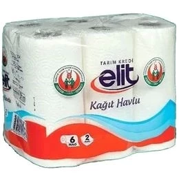 TK ELİT KAĞIT HAVLU 2 KATLI 6 LI