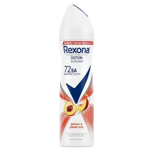 Rexona Natural Fresh Şeftali ve Limon Otu Kadın Deodorant 150 ml