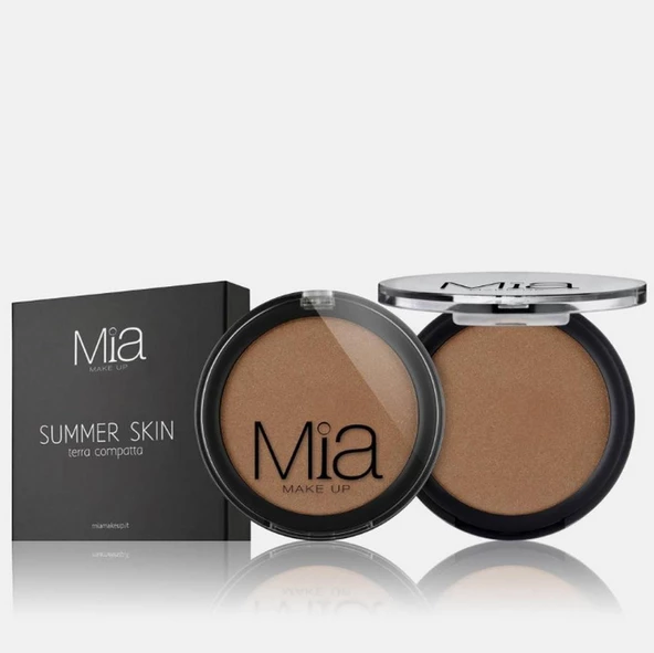 KOMPAKT BRONZER SUMMER SKIN BRONZER BRONZ BİSKÜVİ TOZ MAT MIA-TR042 8068056935990