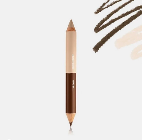 ÇİFT RENKLİ KAŞ KALEMİ EYEBROWPERFECT PENCIL LIGHT MIA-EP005 8068056933477
