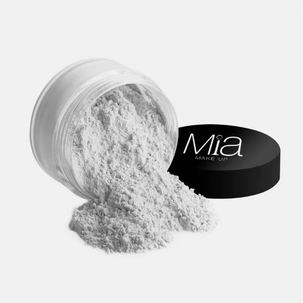 PUDRA LOOSE POWDER WHITE MAT MIA-CC004 8068056931718