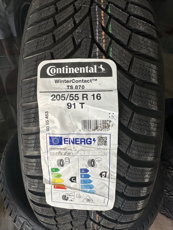 Continental 205/55 16 TS 870 kiş Lastiği  2023