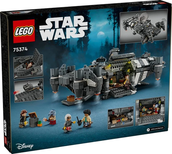 LEGO Star Wars 75374 The Onyx Cinder - Resim 2