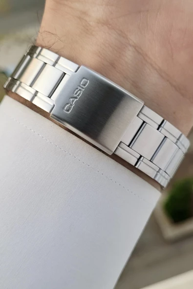 Casio CSISTE92 Gümüş Renk Hediye Paketli Erkek Kol Saati - 5