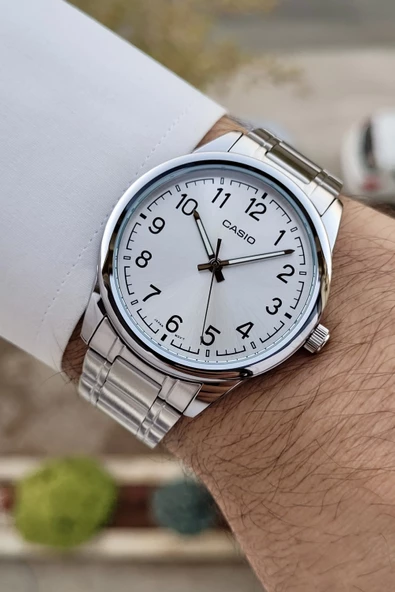 Casio CSISTE92 Gümüş Renk Hediye Paketli Erkek Kol Saati - 3