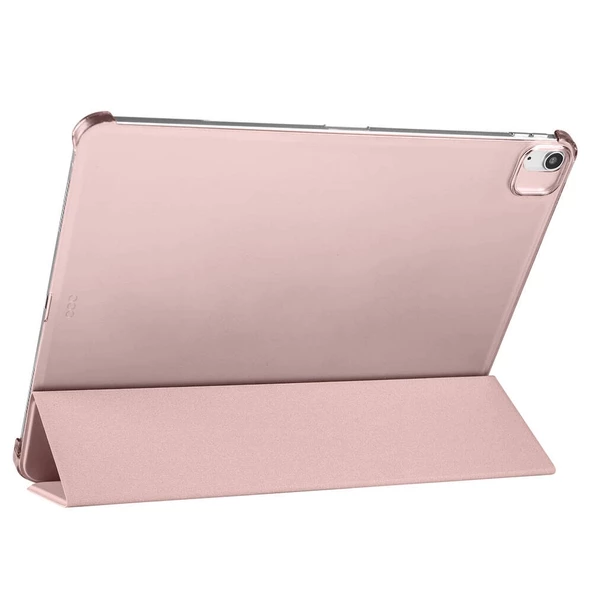 Apple iPad Pro 11 2020 (2.Nesil) Uyumlu 11 İnç Smart Cover Kalem Bölmeli Standlı 1-1 Kılıf - Resim 6