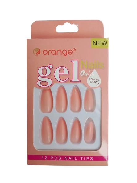 Orange Gel Takma Tırnak ORG-135