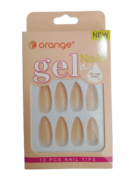 Orange Gel Takma Tırnak ORG-134