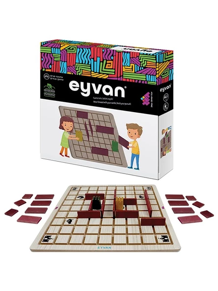 EYVAN Ahşap Zeka ve Akıl Oyunu 6+ Yaş 2 Oyuncu - 2