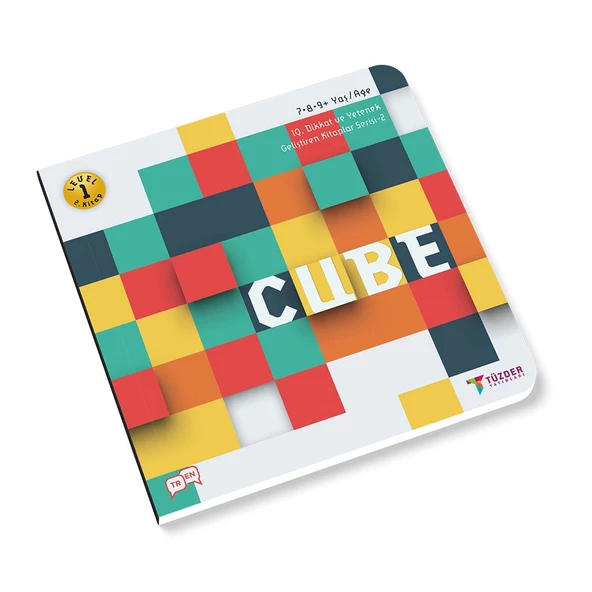 CUBE (7-9+ Yaş) / IQ Dikkat Ve Yetenek Geliştiren Kitaplar Serisi