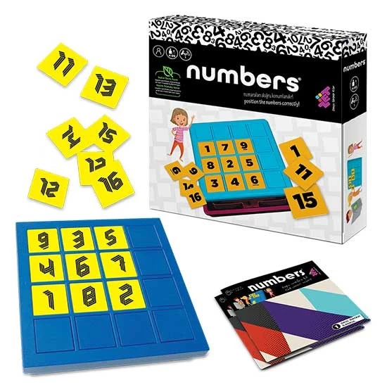 NUMBERS Matematik ve Sudoku Oyunu 4+ Yaş 1 Oyuncu