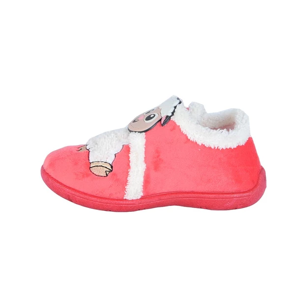 Gezer 03362 Kırmızı Kışlık Kız Çocuk Panduf Ayakkabı - 3