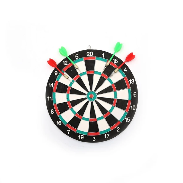 Yüksek Kalite Profesyonel Mini Boy Dart Seti Küçük Dart Tahtası 12inch Hedef Tahtası - 6