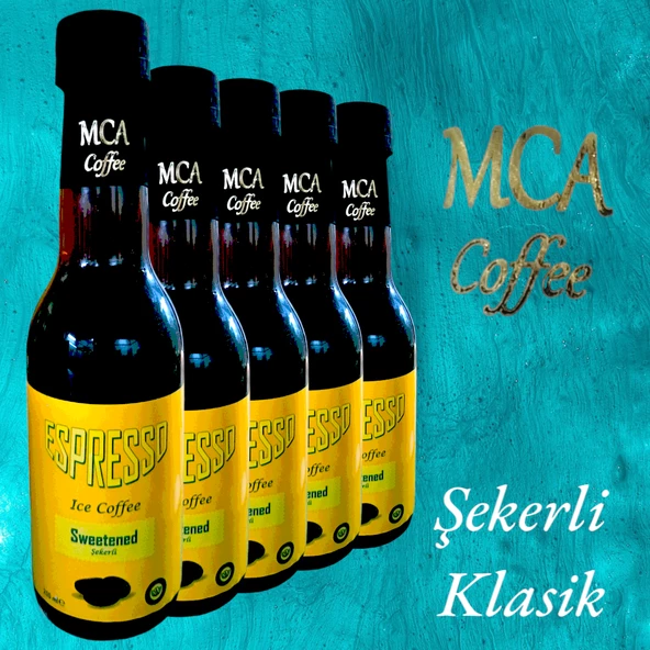 MCA Espresso Soğuk Kahve (ŞEKERLİ KLASİK) 250 ML x 6 Adet - 2