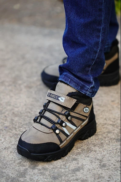 Bolimex 5080 Vizon-Syh Kürklü Erkek Çocuk Bot - Resim 2