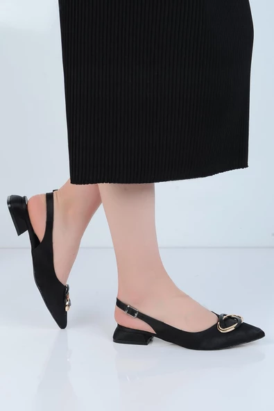 Ayakcenter Cuta Günlük Kadın Düz Babet Ayakkabı - Resim 4