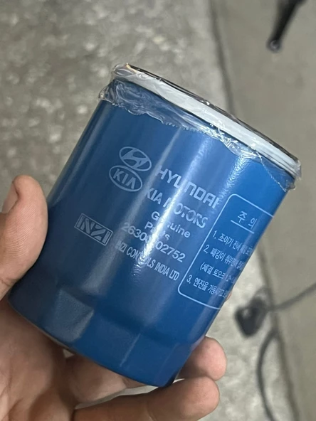 ICON GROUP - HYUNDAI - KIA i20 - Blue - Stonic - 1.0 - 1.2 - 1.4 Benzinli Yağ Filtresi Orjinal - Resim 6