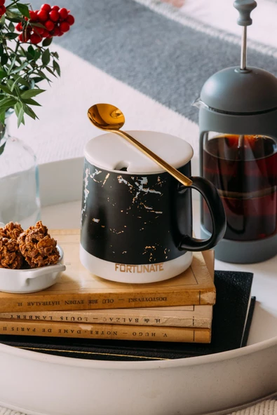 Black By Arma Lux Porselen Bardak - 3