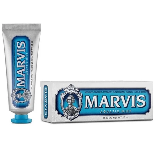 Marvis Aquatic Mint Florürlü Diş Macunu 25 ml