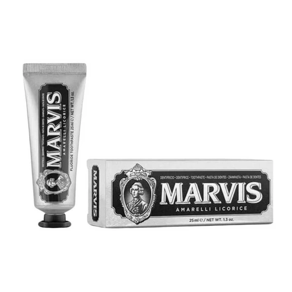 Marvis Amarelli Licorice Beyazlatıcı Florürlü Diş Macunu 25 ml