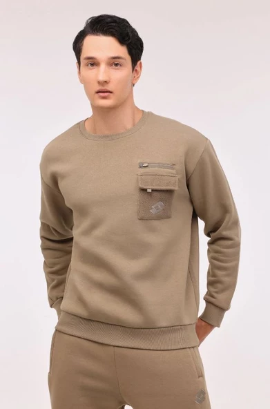 Lotto M-Colonel C Neck Swt Erkek Polar Sweatshirt