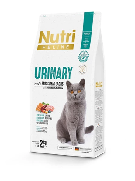 Nutri Feline 2Kg Yetişkin Somon Etli  Adult Urinary Kedi Maması - 8