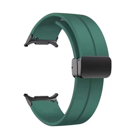 Gpack Samsung Galaxy Watch Ultra 47mm Kordon Silikon Ayarlanabilir Mıknatıslı HS24 - 5