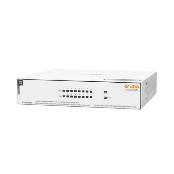 Hpe Aruba Instant On R8R46A 1430-8G Yönetilemez