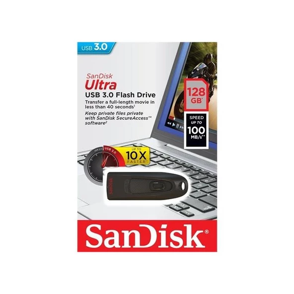 Sandisk 128GB Sandisk Ultra Usb3.0 SDCZ48-128G-U46