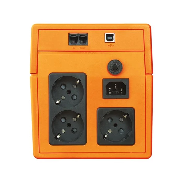 Makelsan Lion 1500Va 1/1 2X9Ah 5/10Dk Line Interaktif Ups - 2