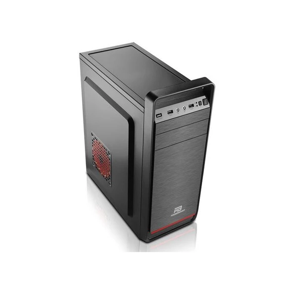 PowerBoost VK-A005S 250w ATX kulplu Shiny Piano Siyah Kasa VK-A005S