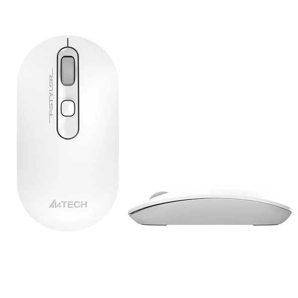 A4 TECH FG20 Kablosuz 2000dpi Optic Beyaz Mouse