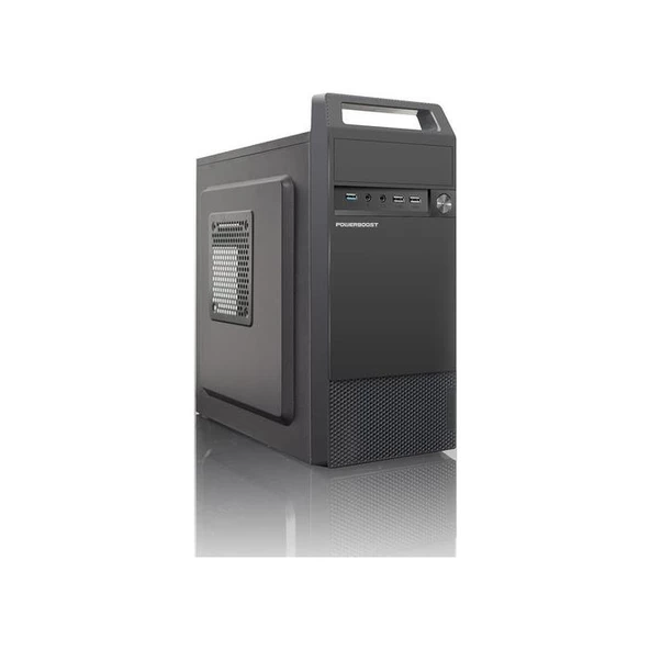 PowerBoost VK-V02m 350W USB 3.0 Micro ATX Siyah Kasa VK-V02m ürün görseli 1