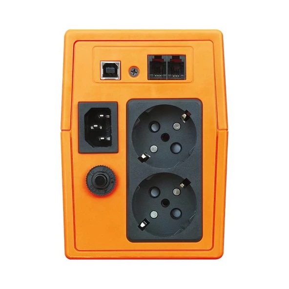 Makelsan Lion 650Va 1F/1F (1X7Ah) 5/10Dk Line Interaktif Ups - 2