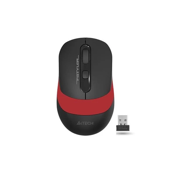 A4-Tech Fg10 Kırmızı Nano Kablosuz Optik Mouse Fg10-R