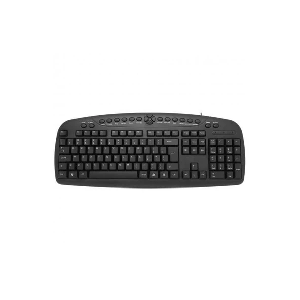 Frisby Fk-130Eu Q Usb Mm Siyah Klavye İngilizce