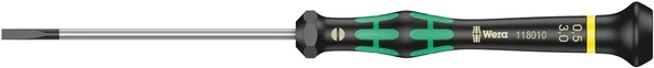 Wera 2035 Düz Mikro 0,5x3x80mm Tornavida 05118010001