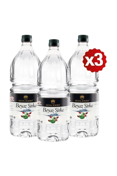Kemal Kükrer 2lt Beyaz Sirke 3lü paket - 2