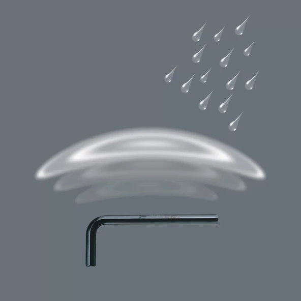 Wera 950 BM Hex-Plus Kısa Alyan 7mm 05027210001 - 5