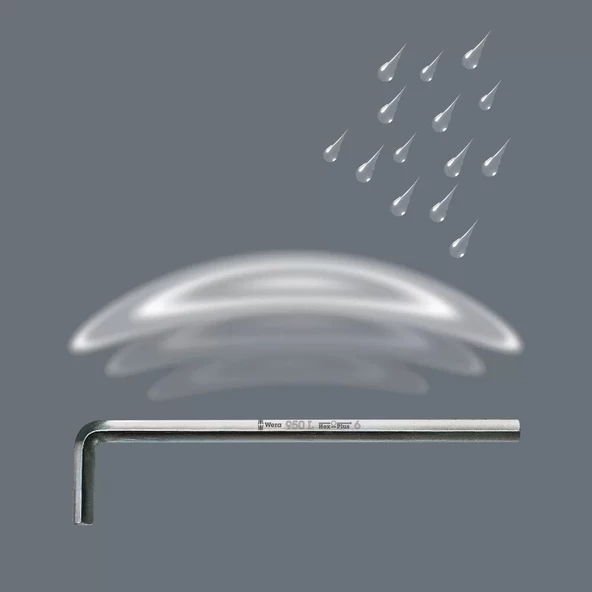 Wera 950 L/9 SM L Düz Alyan Set 05021909001 - 5