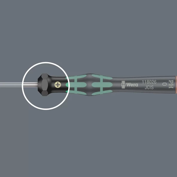Wera 2052 Top Baş Mikro Alyan 2x60mm Tornavida 05118092001 - 5