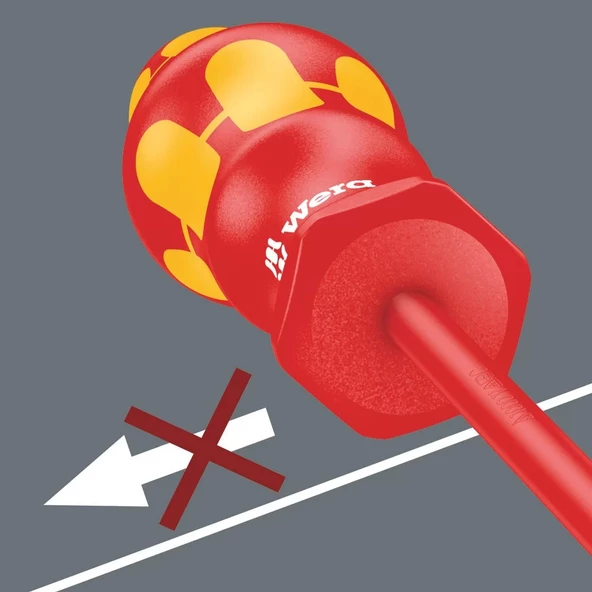 Wera 190İ VDE İzoleli Lokma 8x125mm Tornavida 05005315001 - 9