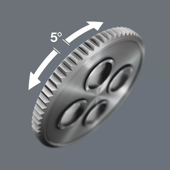 Wera 8100 SA 6 Zyklop Cırcırlı Lokma Bits Set 1/4" 05004016001 - 8