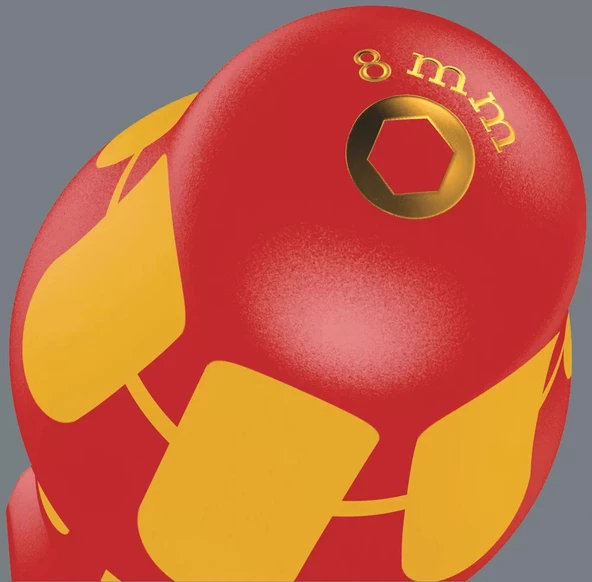 Wera 190İ VDE İzoleli Lokma 7x125mm Tornavida 05005310001 - 8