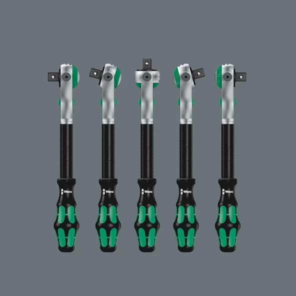 Wera 8100 SA 6 Zyklop Cırcırlı Lokma Bits Set 1/4" 05004016001 - 5