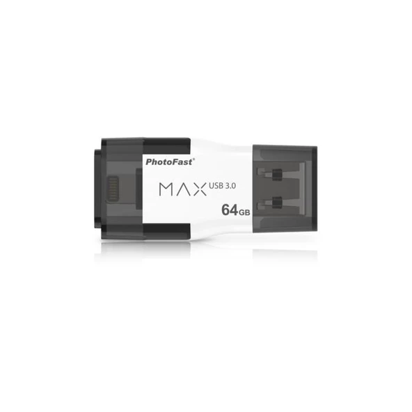 PhotoFast MAX Gen2 64GB Lightning / USB 3.0 i-FlashDrive IFDMAXG264GB - 2