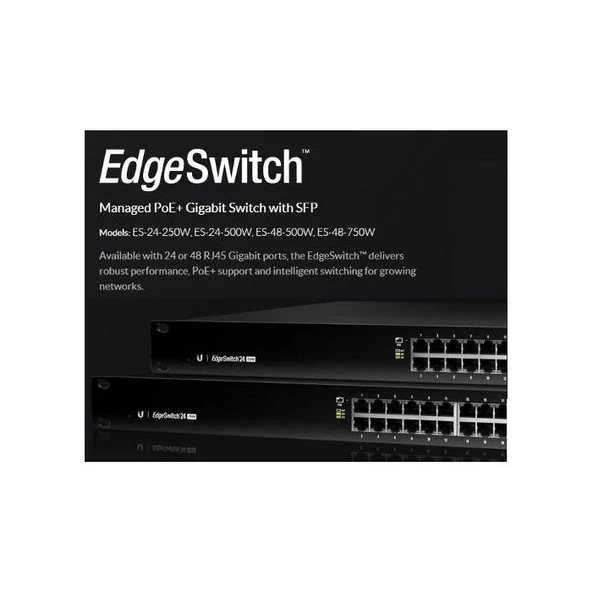 Ubiquiti EdgeSwitch 24-Port PoE Switch 250W ES-24-250W - 2