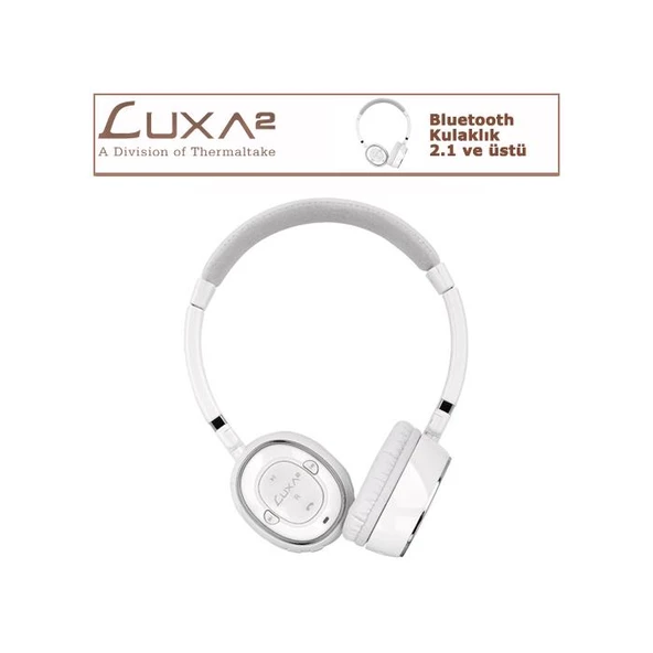 LUXA2 Bluetooth Kulaklık - Beyaz LHA0049-B