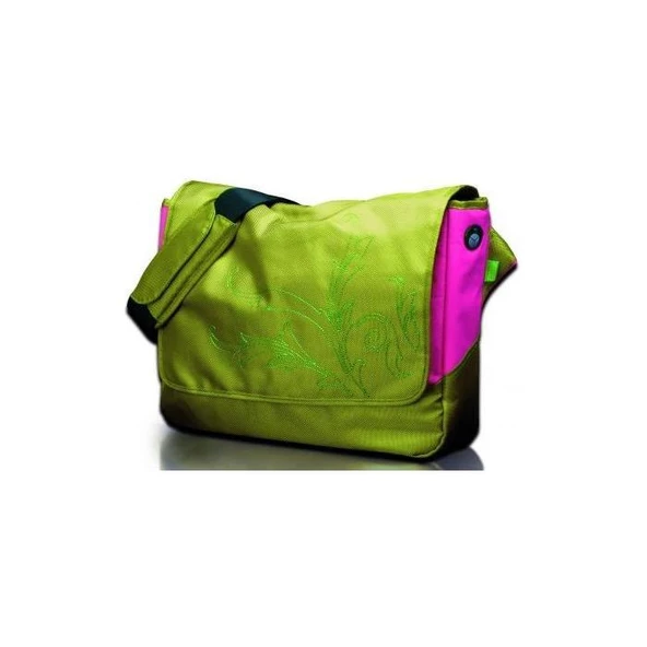 DA-10605 Digitus Günlük Kullanım İçin Uygun Nocturnal Raid Notebook Taşıma Çantası, Yeşil Zeytin/Çingene Pembesi Renk, 42 x 31 x 12 cm (Maksimum 15,4" notebook ölçüsü için uygun) ürün görseli 1